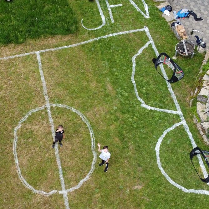Fußballplatz Bild